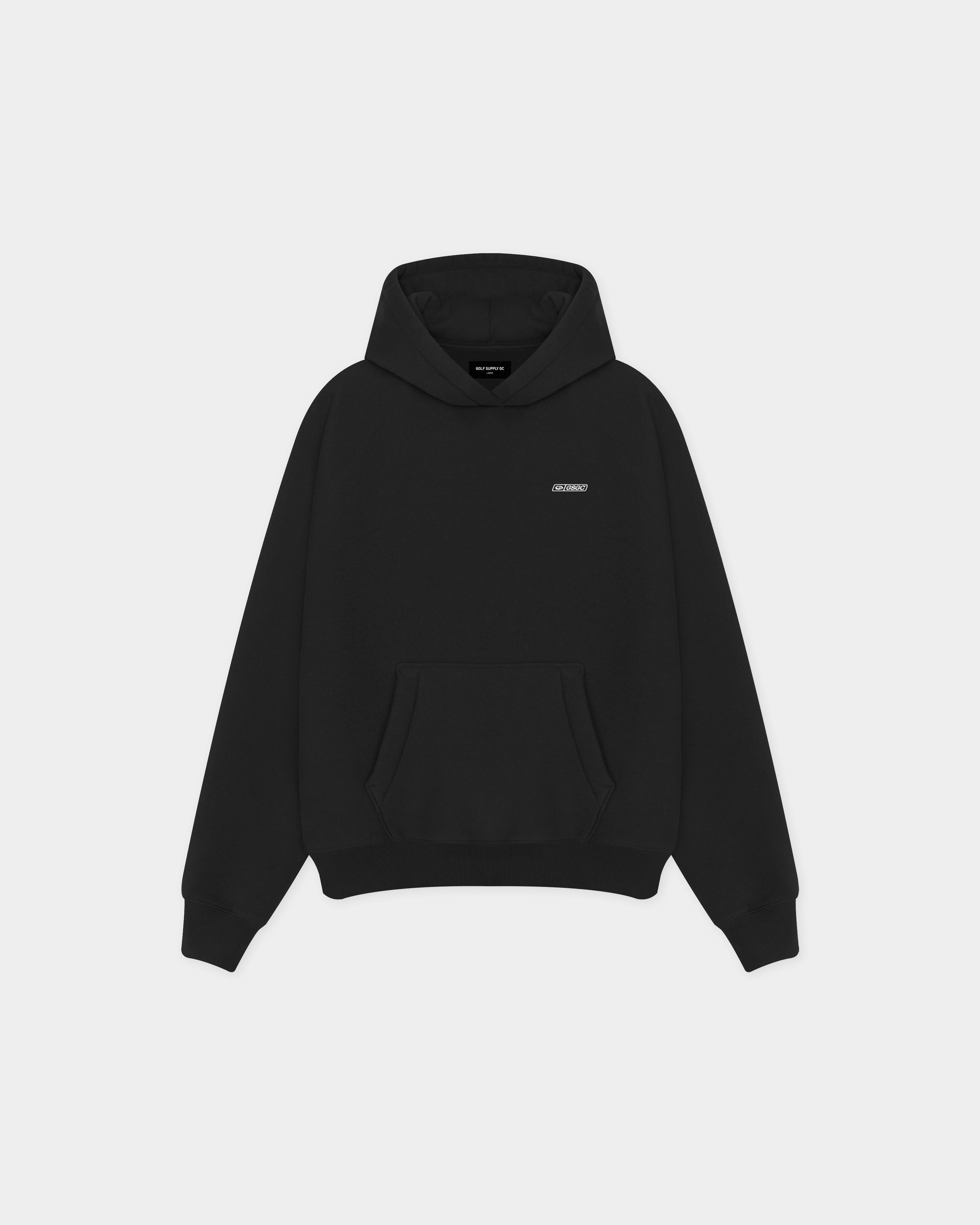 Retro Hoodie - Black | Golf Supply GC