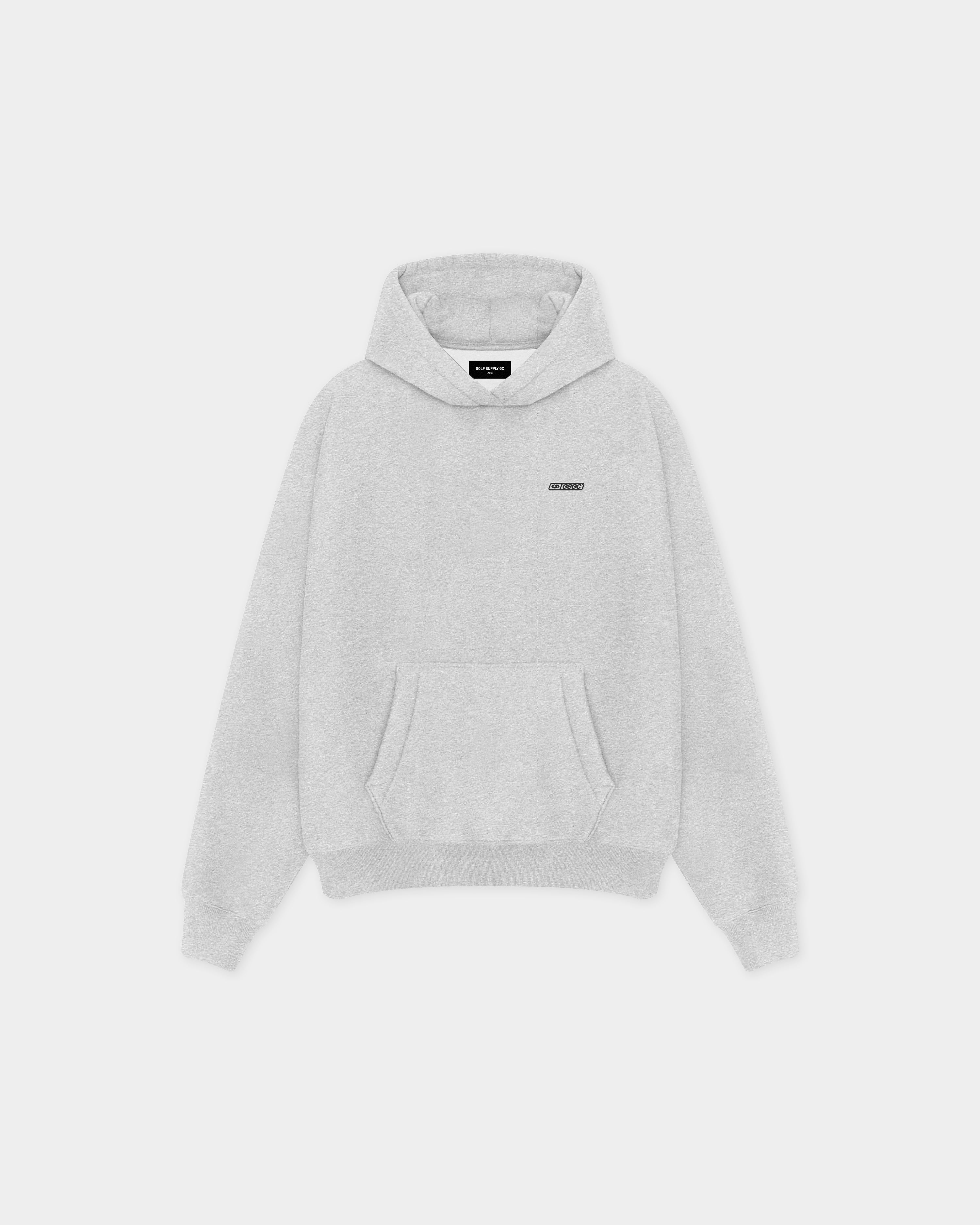 Retro Hoodie - Heather Grey/Black | Golf Supply GC