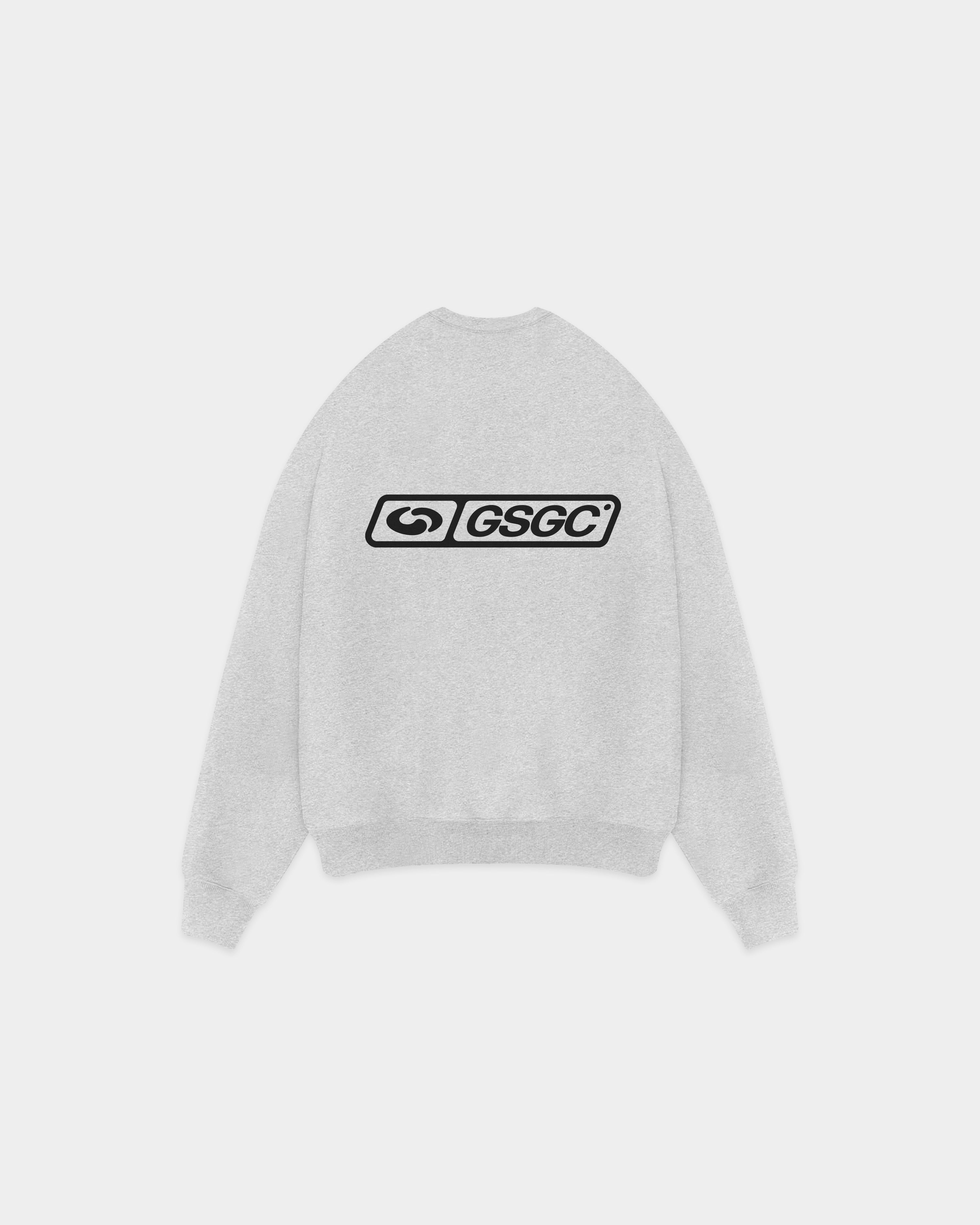 Retro Sweatshirt - Heather Grey/Black | Golf Supply GC