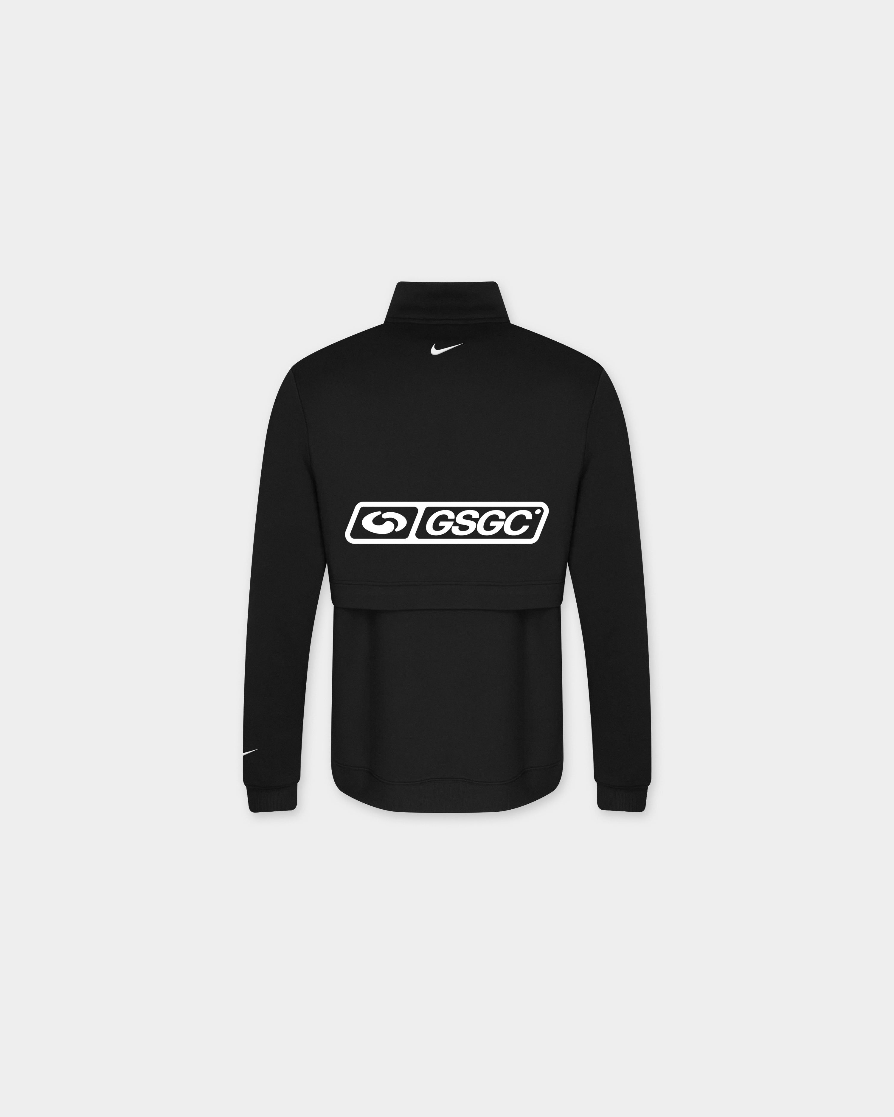 GSGC x Nike Tour Half-Zip - Black | Golf Supply GC