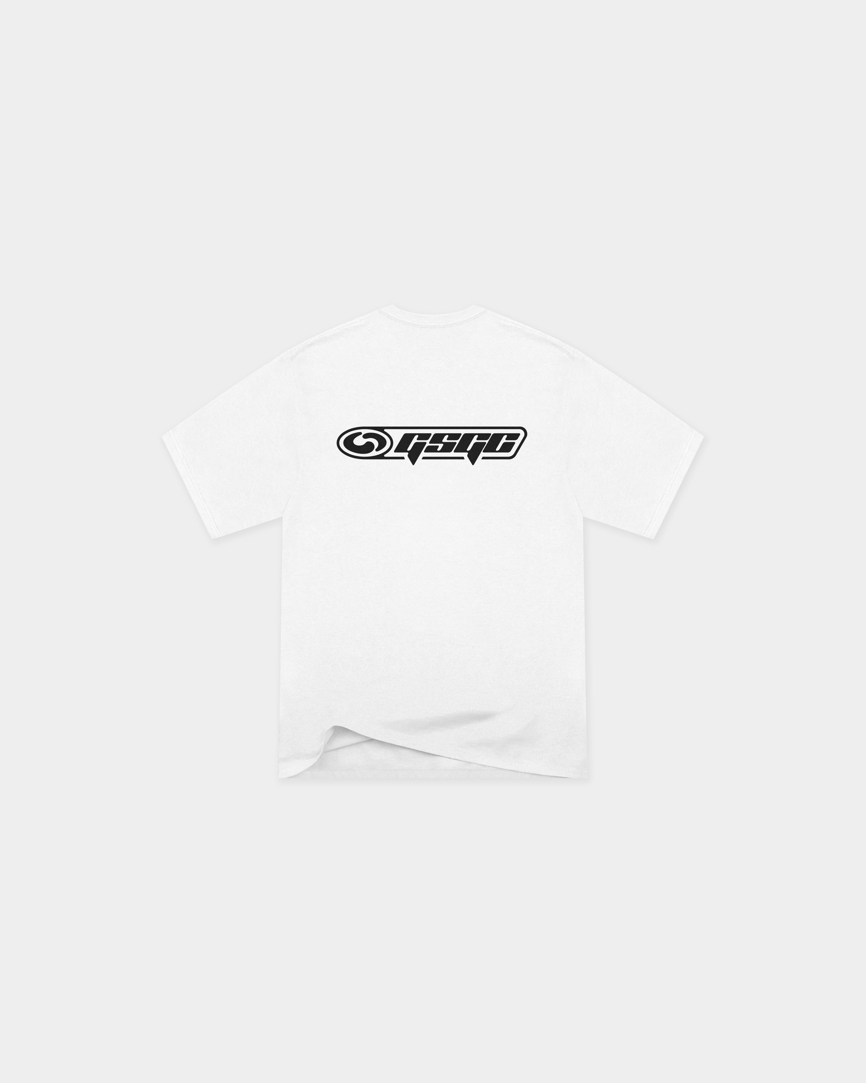 Racer T-Shirt - White/Black | Golf Supply GC