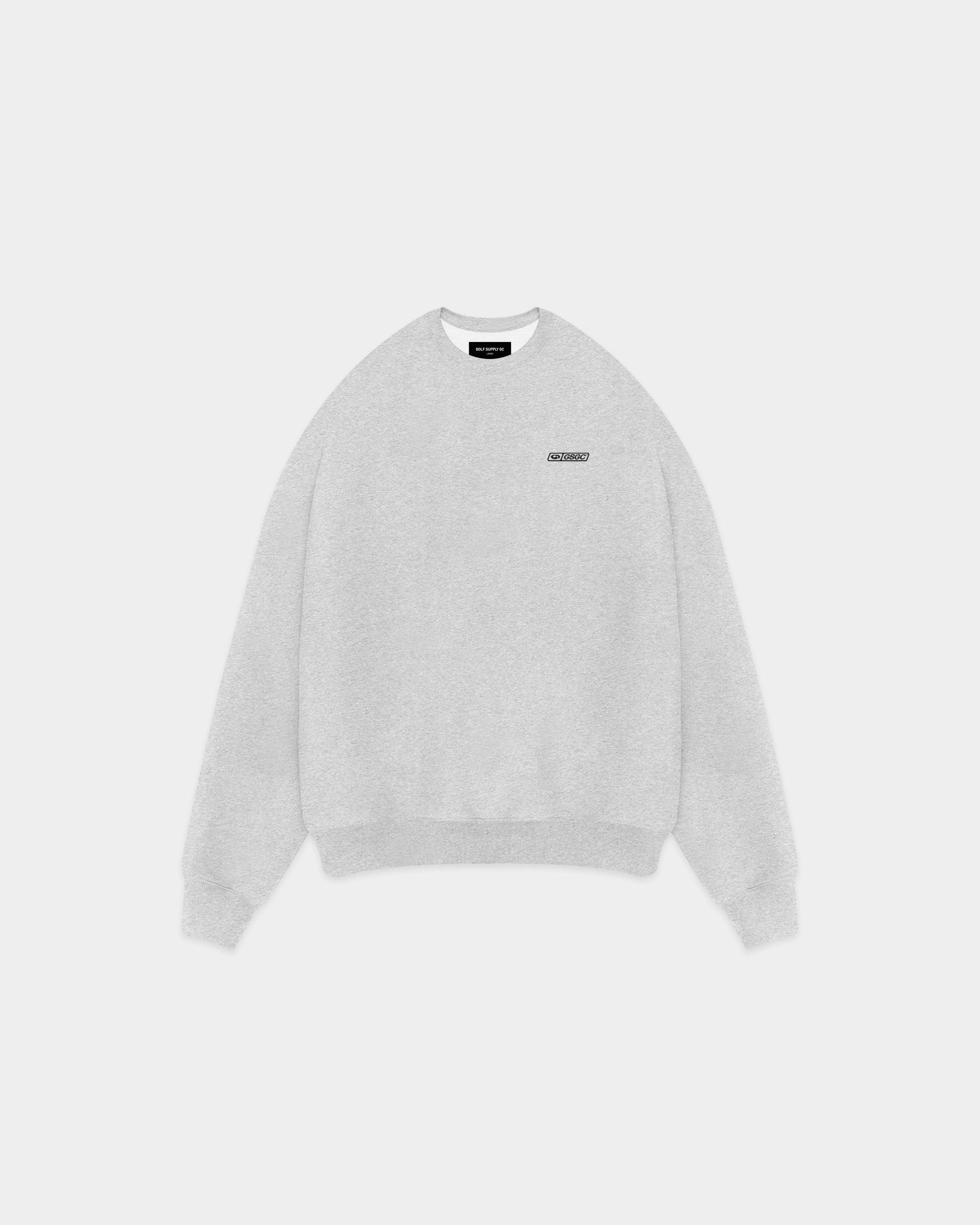 Retro Sweatshirt - Heather Grey/Black | Golf Supply GC