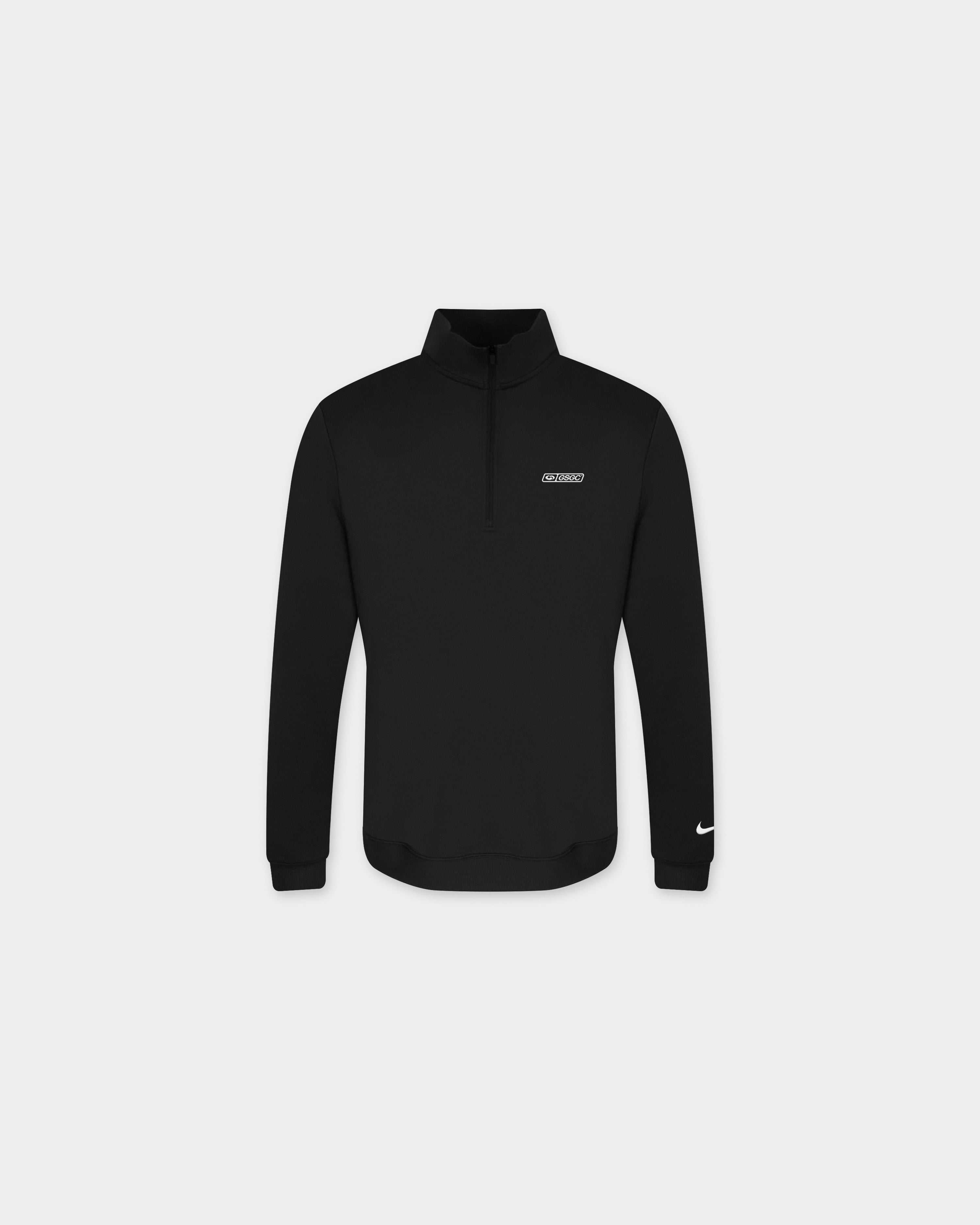 GSGC x Nike Tour Half-Zip - Black | Golf Supply GC